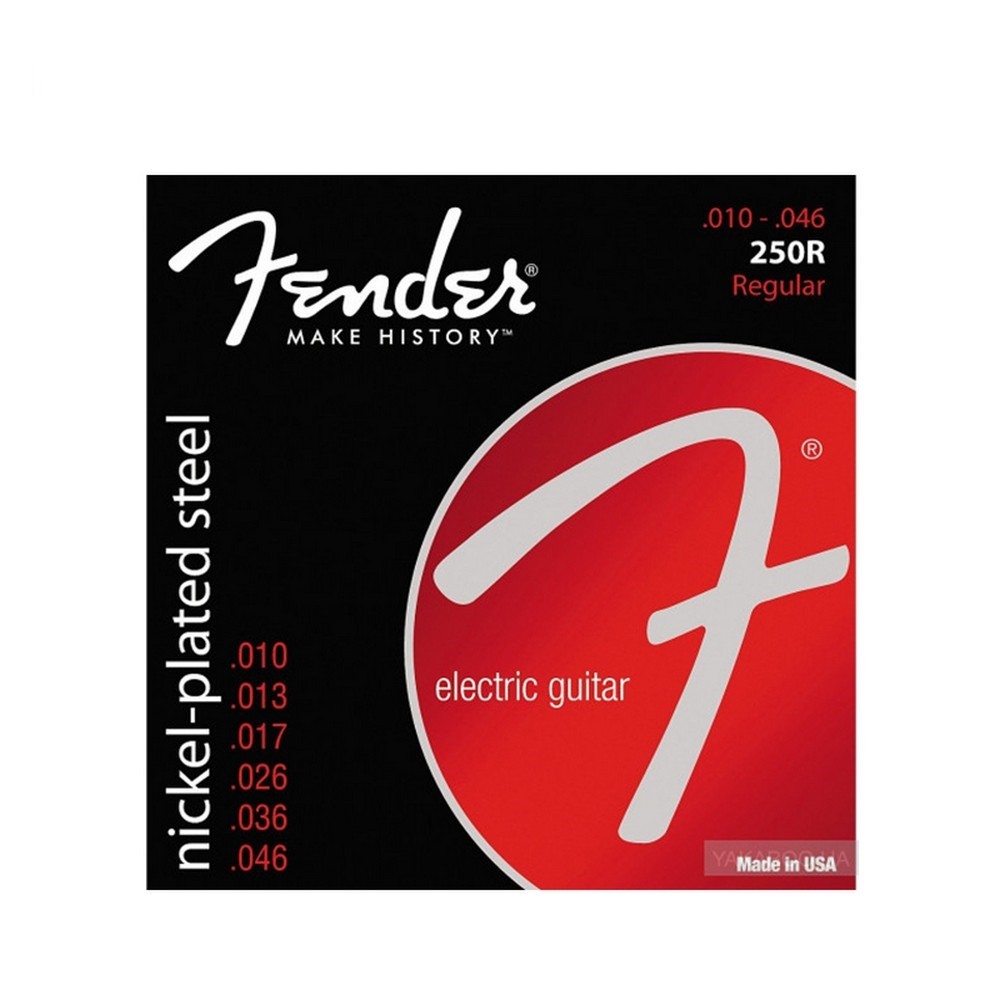 Fender Super 250 s Nickel Plated Steel Strings