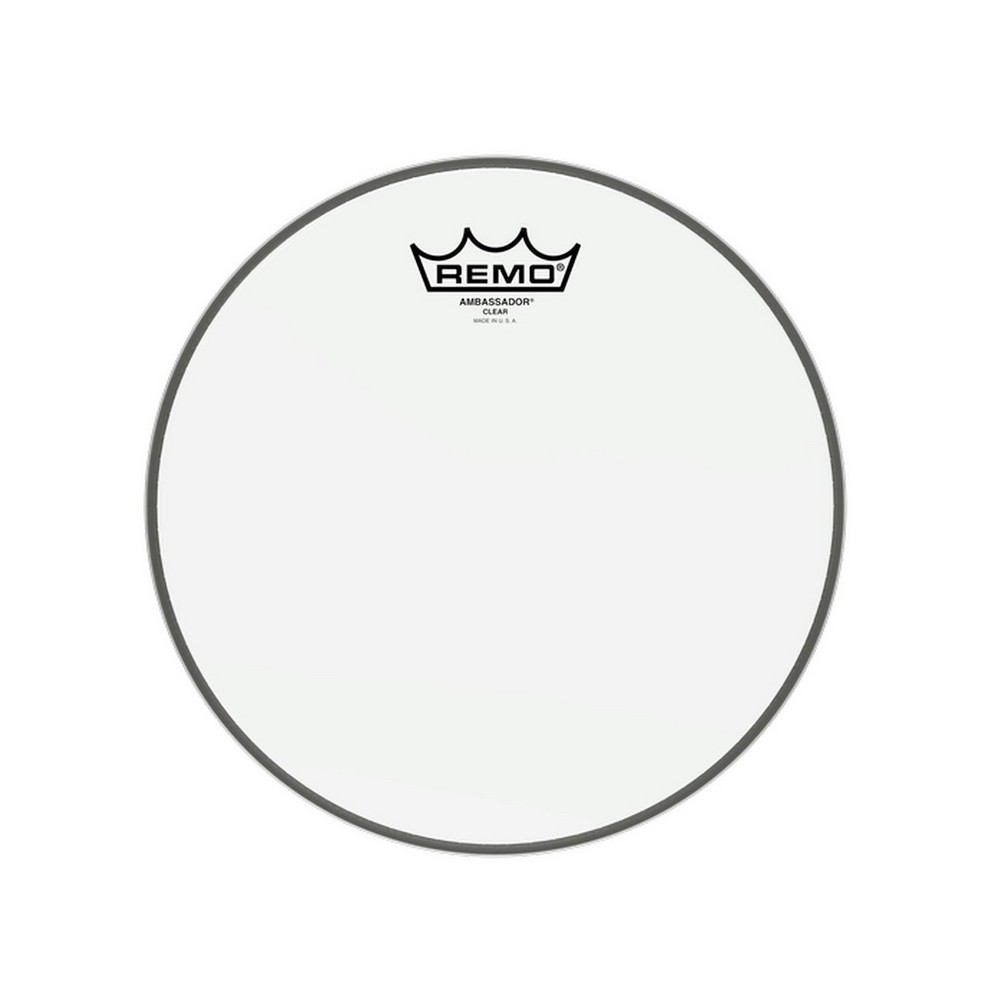 Remo 12 inch Clear Ambassador Drumheads (BA-0312) - JB Music