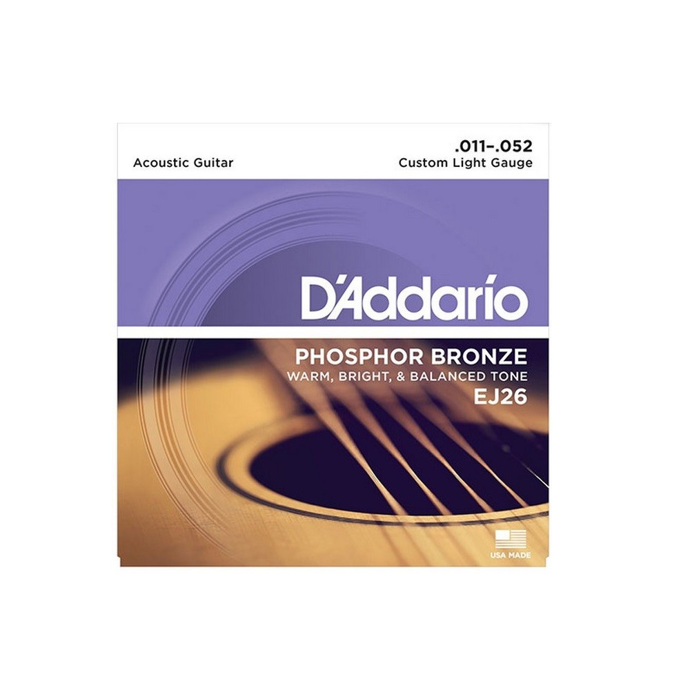 D'Addario EJ26 Phosphor Bronze Acoustic Guitar Strings