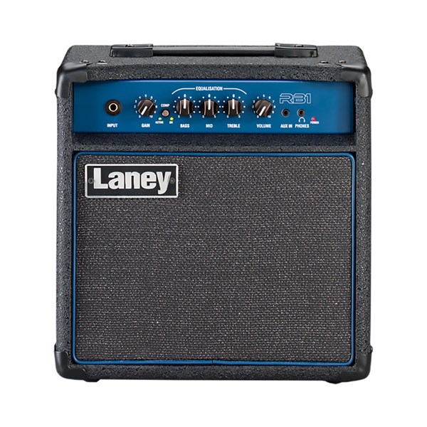 Laney RB1 Richter Bass 15 Watts 1x8 Bass Combo Amp (Black and Blue)