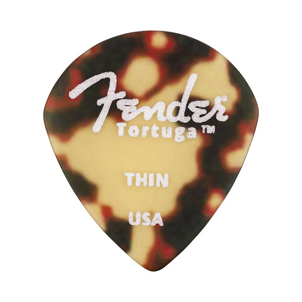 Fender 551 Tortuga Picks - Thin (980551125)