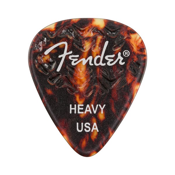 Fender 351 Wavelength Shape Heavy Guitar Pick - Shell (1983351500)