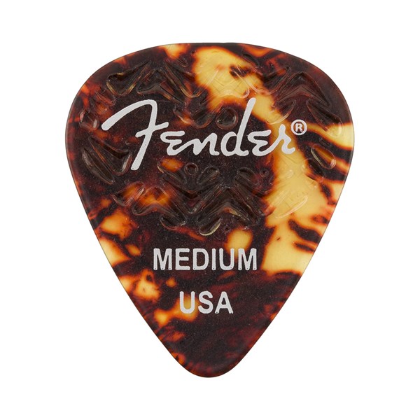 Fender 351 Wavelength Shape Medium Guitar Pick - Shell (1983351300)