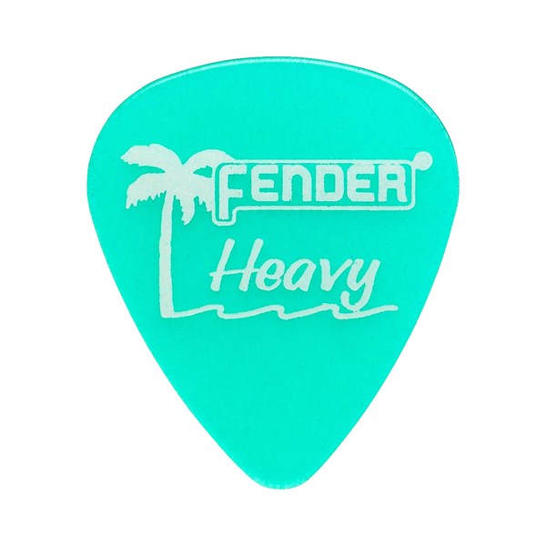 Fender California Clear Picks (12 Pack)(981351957)