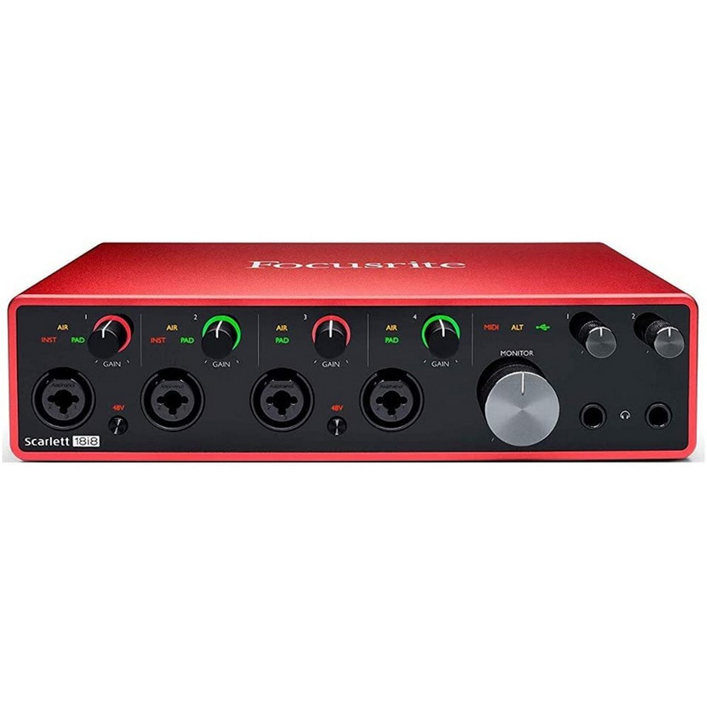 Focusrite Scarlett 18i8 3rd Gen USB Audio Interface - JB Music