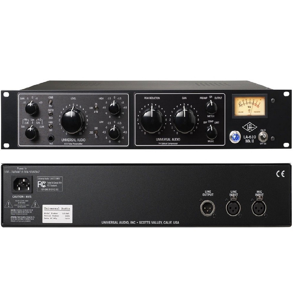 Universal Audio LA-610 MKII - Recording Channel - JB Music