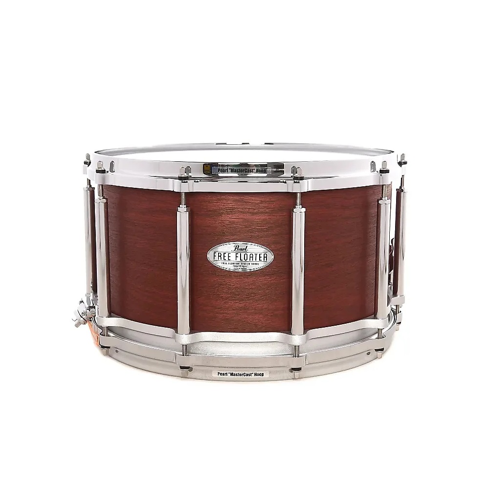 Pearl Free Floater 14 x 6.5'' Maple/Mahogany Snare Drum in Satin Ambe –  Rubix Drums