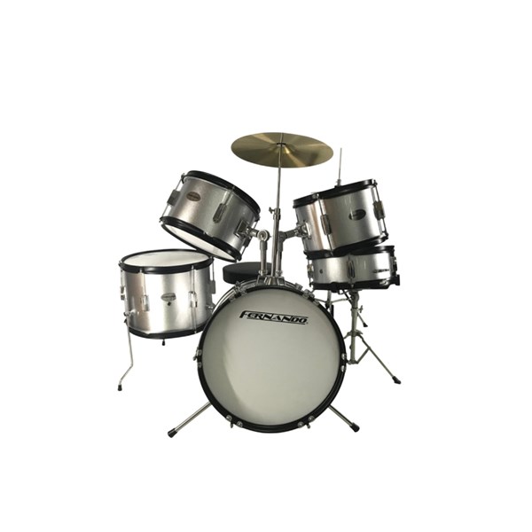 Fernando JBJ1045 Junior Drum Set (Silver)