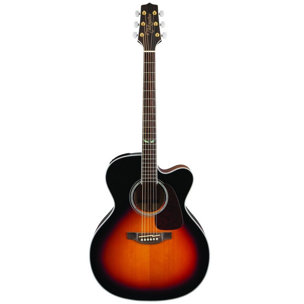 Takamine GJ72CE Jumbo Acoustic-Electric Guitar - (Brown Sunburst) - JB