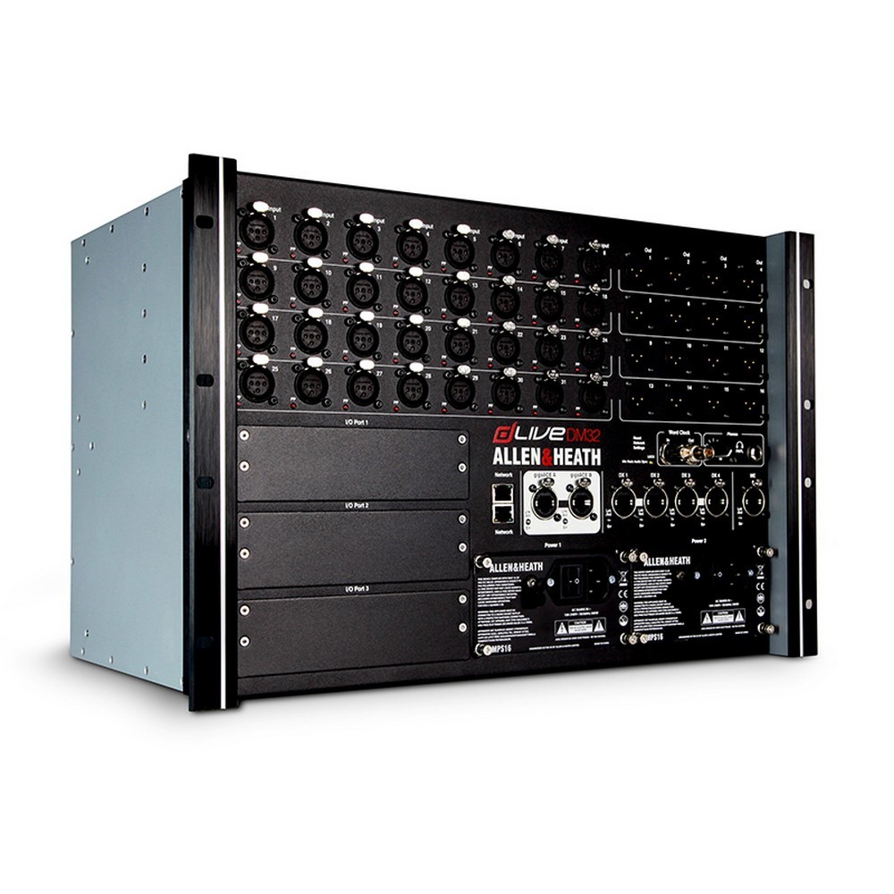 Allen & Heath dLive DM32 Audio Rack