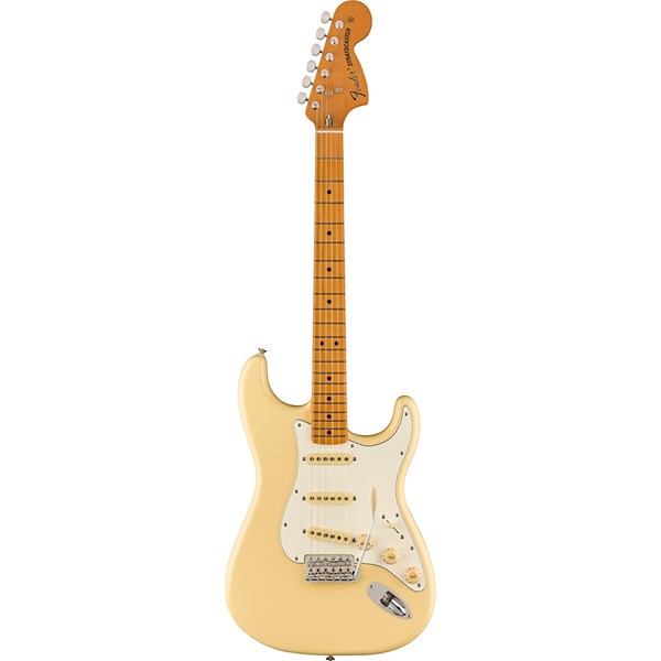 Fender Vintera II '70s Stratocaster Maple Fingerboard Electric Guitar (Vintage White)