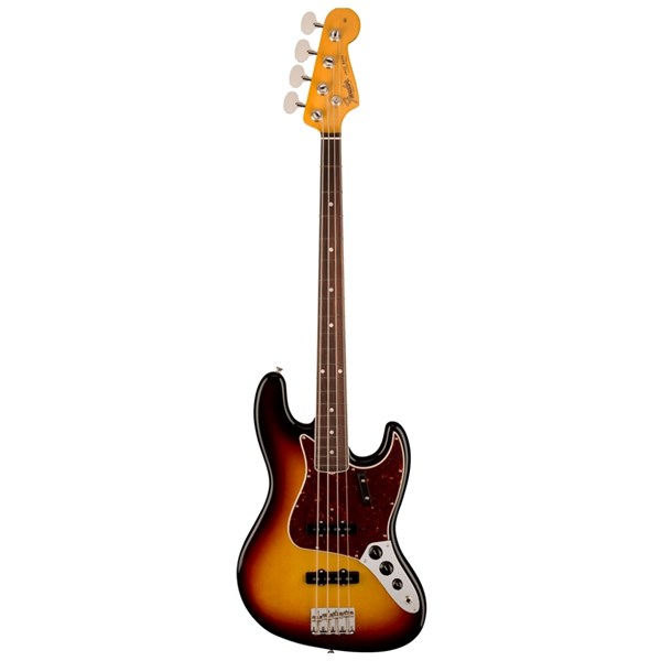 Fender American Vintage II 1966 Jazz Bass Guitar with Rosewood Fretboard (3-Color Sunburst)