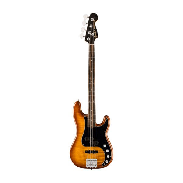 Fender Limited Edition American Ultra Precision Bass Ebony Fingerboard - Tiger's Eye (118040771)