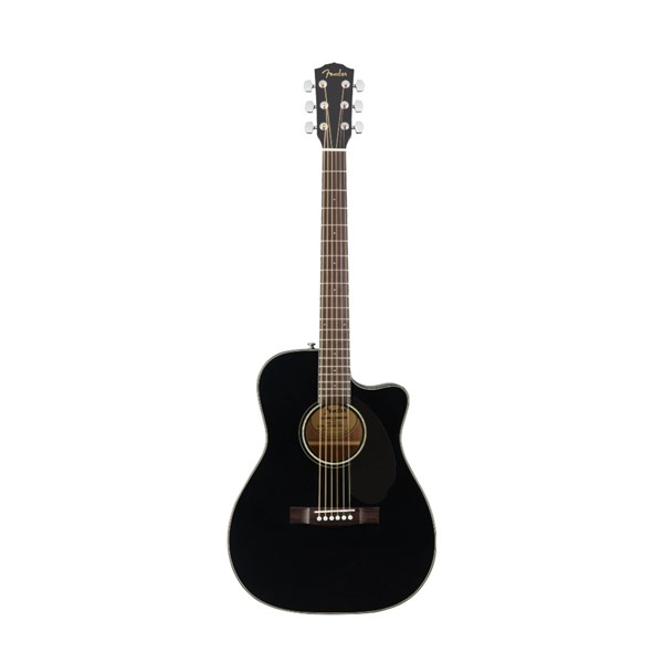 Fender CC-60SCE Concert Acoustic Guritar - Black (970153006)