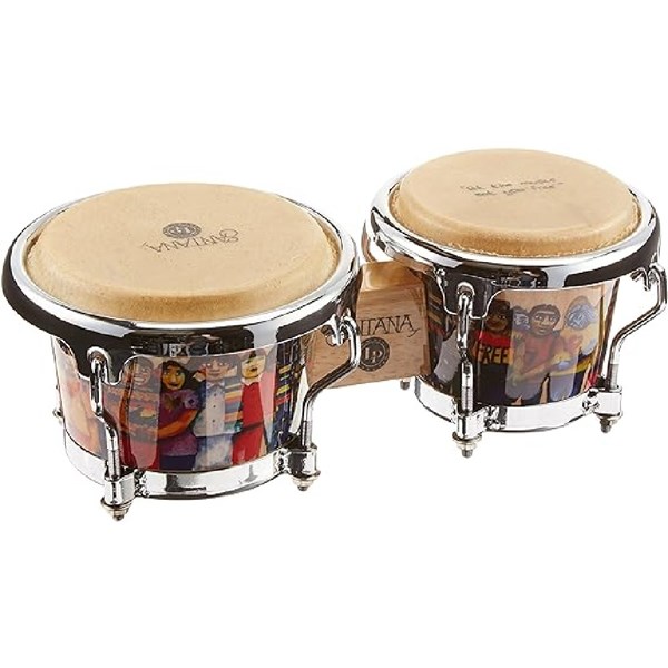 Latin Percussion (LP) LPM200-AW Santana Mini Tunable Bongo