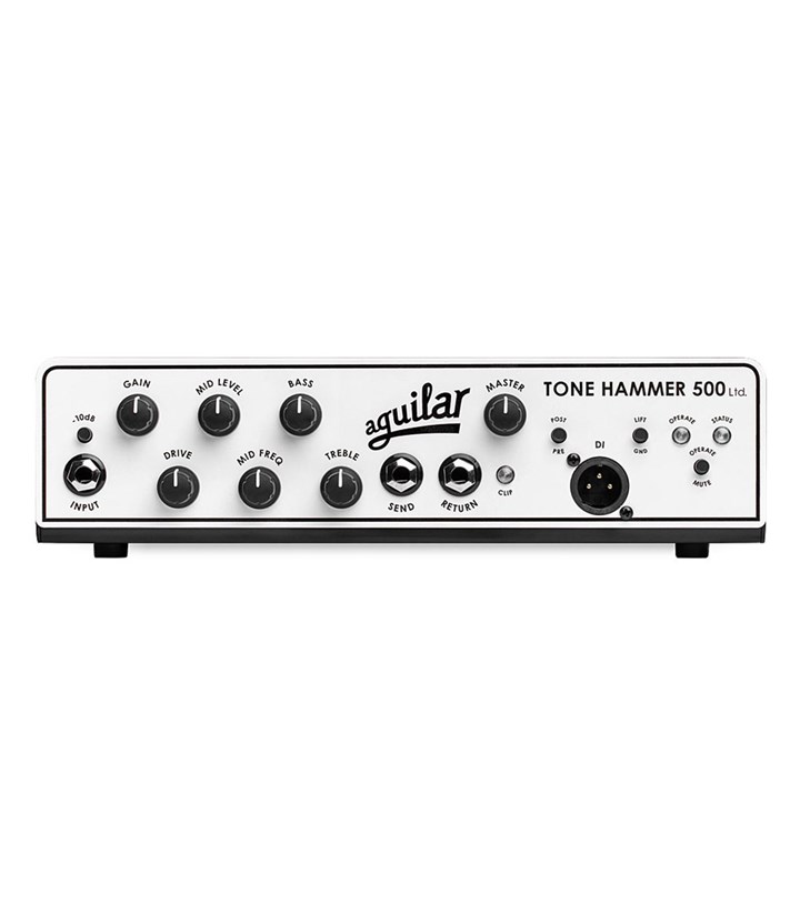 Aguilar Tone Hammer 500 500W Bass Amplifier Head (White)