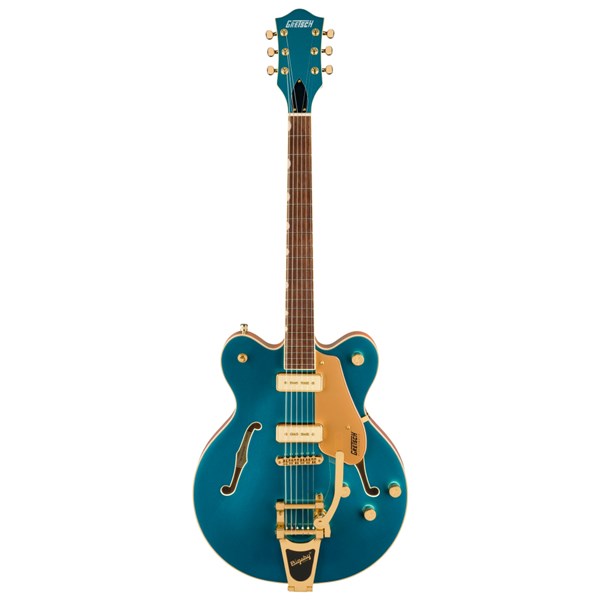 Gretsch Limited Edition Electromatic Pristine Center Block Electric Guitar Double-Cut with Bigsby (Petrol)