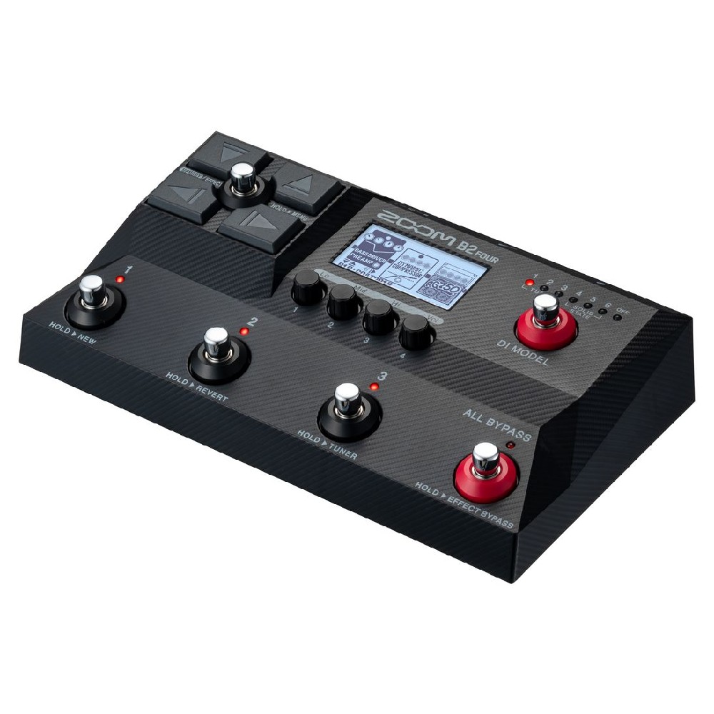 Zoom B2 Four Bass Multi-effect Processor Effects