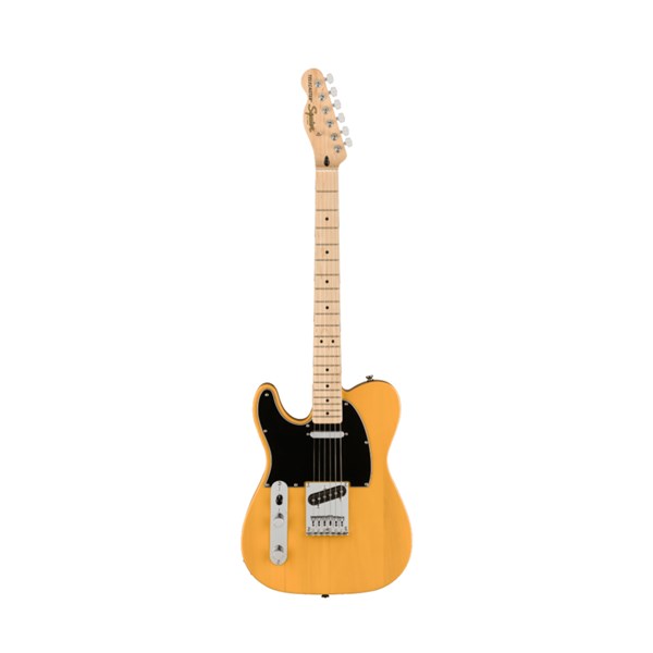 Squier by Fender Affinity Series Telecaster - Left-Handed / Maple Fingerboard / Black Pickguard (Butterscotch Blonde)