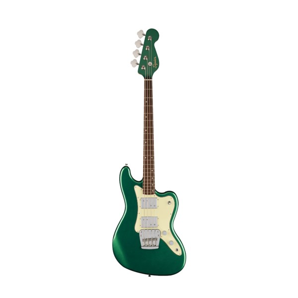 Squier by Fender Paranormal Rascal HH Bass Guitar - Laurel Fingerboard / Mint Pickguard (Sherwood Green)