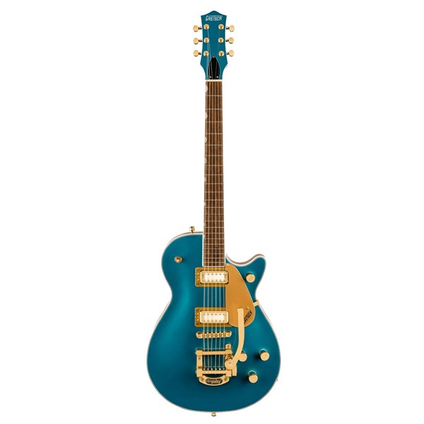 Gretsch Limited Edition Electromatic Pristine Jet Single-Cut with Bigsby Electric Guitar (Laurel Fingerboard - Petrol)