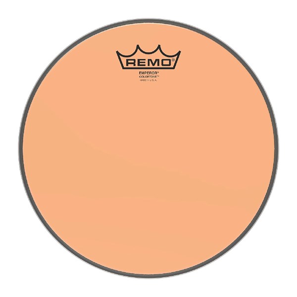 Remo BE-0313-CT-0G 13-inch Tom Batter Drum Head (Orange)
