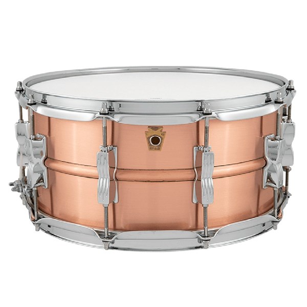 Ludwig LC654B Acro Copper Snare Drum (14x6.5)