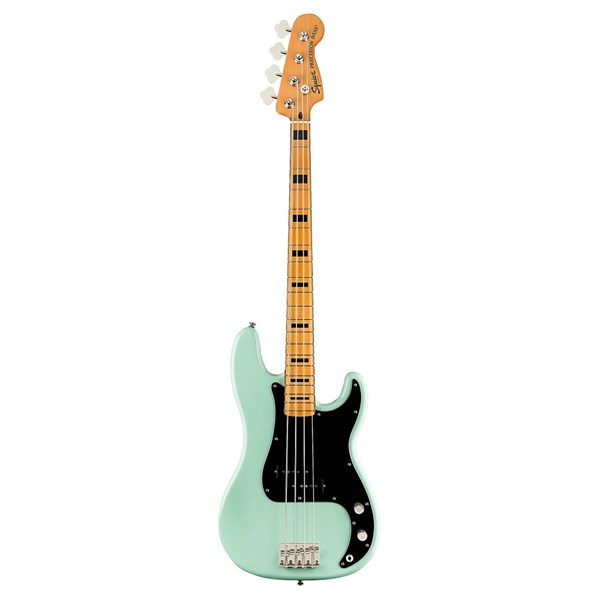 Squier by Fender  Classic Vibe ‘70s Precision Bass Guitar - Maple Fingerboard (Surf Green)