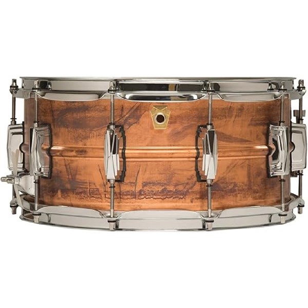 Ludwig LC661 Copper Phonic Raw Patina Snare Drum (14x5)