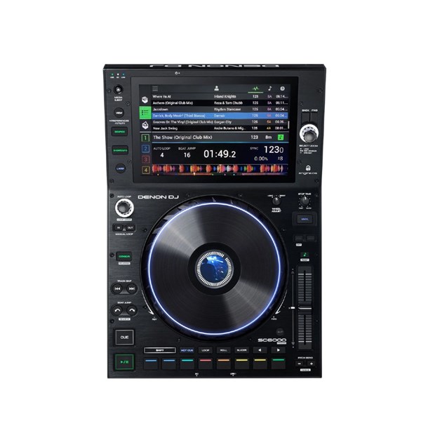 Denon DJ SC6000M PRIME Standalone DJ Media Player with Motorized Platter