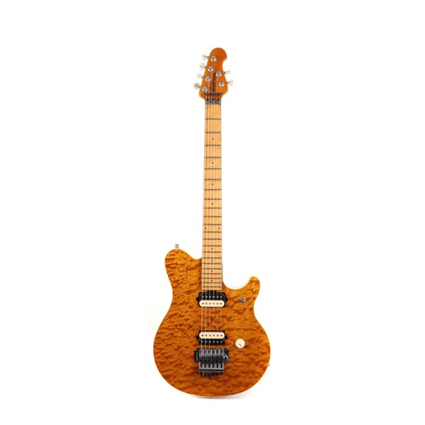 Ernie Ball Music Man Axis Electric Guitar (Trans Gold Flame)