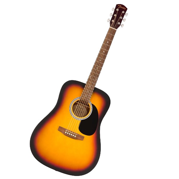 Fender FA-25 971910032 Dreadnought Acoustic Guitar, Walnut Fingerboard, Sunburst