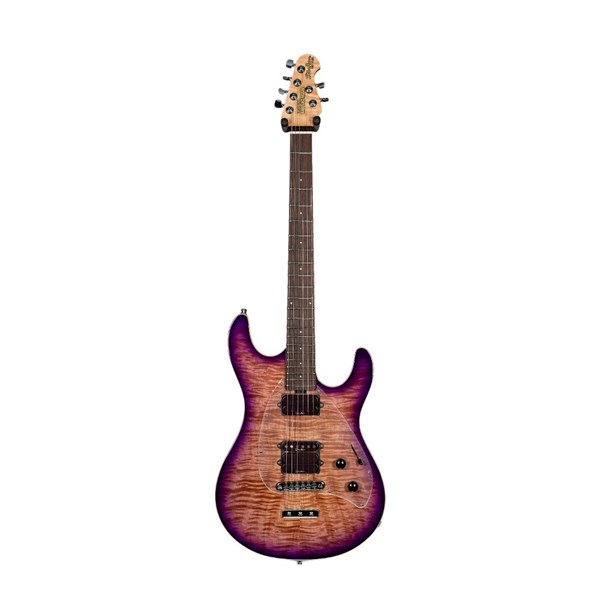 Ernie Ball Music Man Steve Morse Y2D Signature Solidbody Electric Guitar - Purple Sunset (H90100)