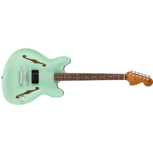 Fender 0262360557 Tom Delonge Starcaster Surf Green Electric Guitar