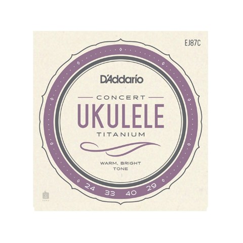 D'Addario EJ87C Titanium Concert Ukulele Strings