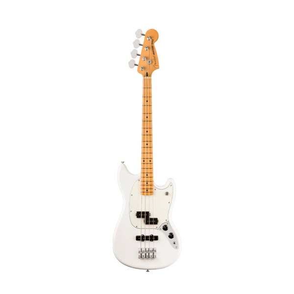 Fender Player II Mustang Bass PJ Maple Fingerboard - Polar White (140492515)