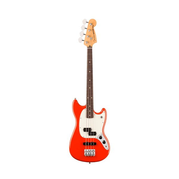 Fender Player II Mustang Bass PJ Rosewood Fingerboard - Coral Red (140490558)